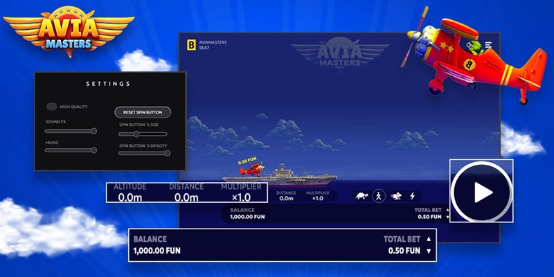 Germany - avia masters flugzeugspiel