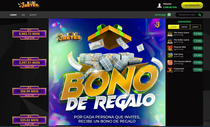 Best 3reyes casino in Mexico